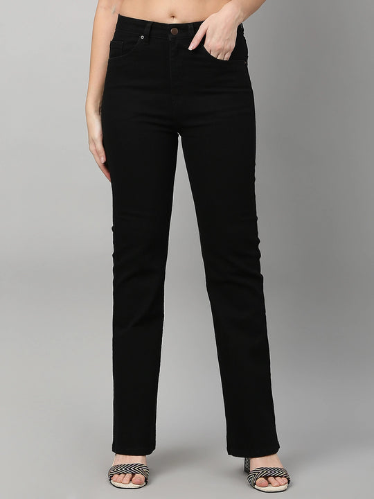 TARAMA High Rise Boot Cut Jeans TARAMA JEANS