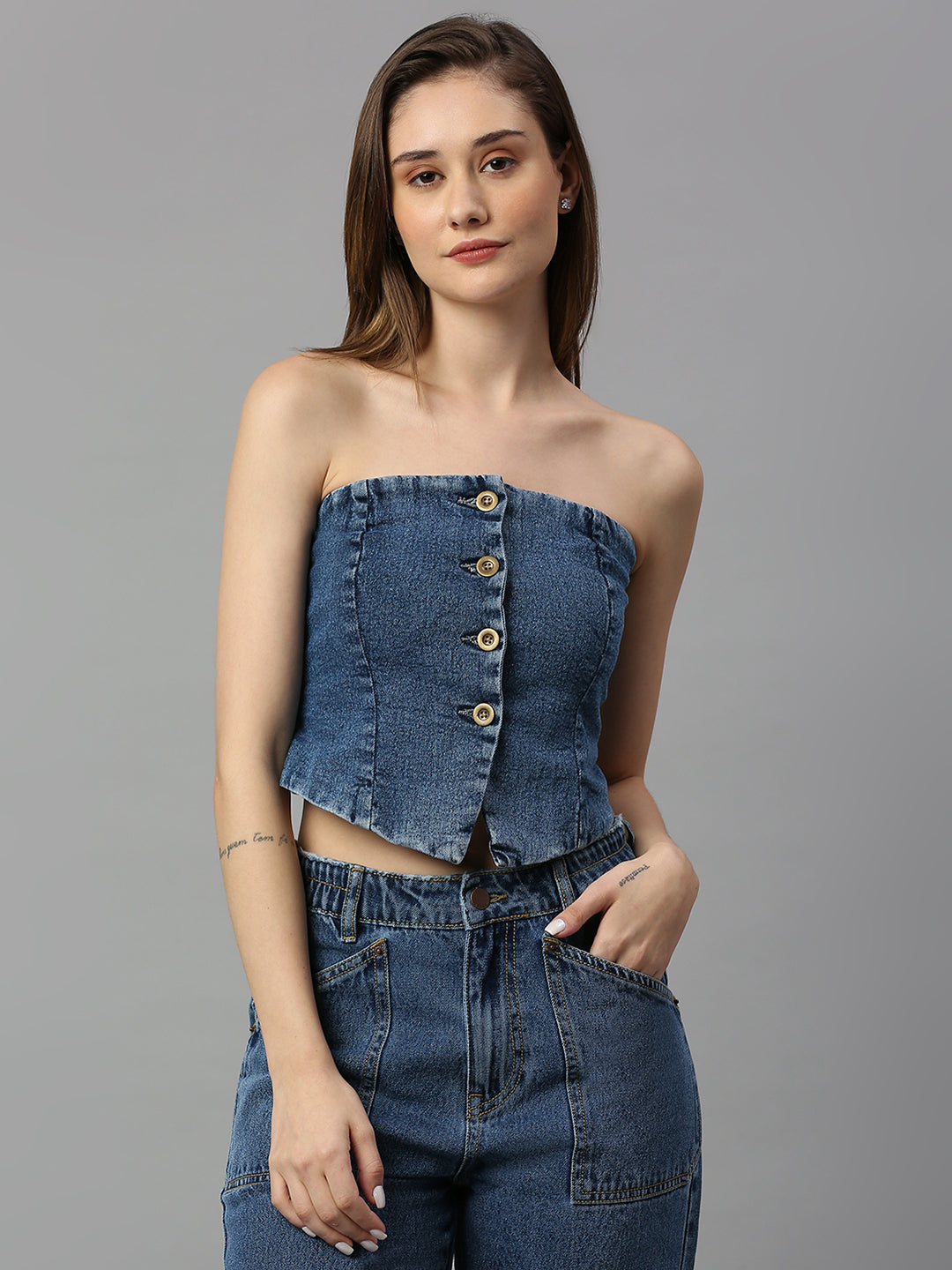 TARAMA Stretchable Corset Top Tarama Jeans