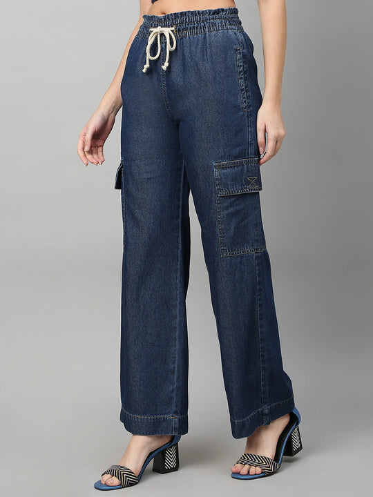 TARAMA HIgh Rise Wide Leg Jeans