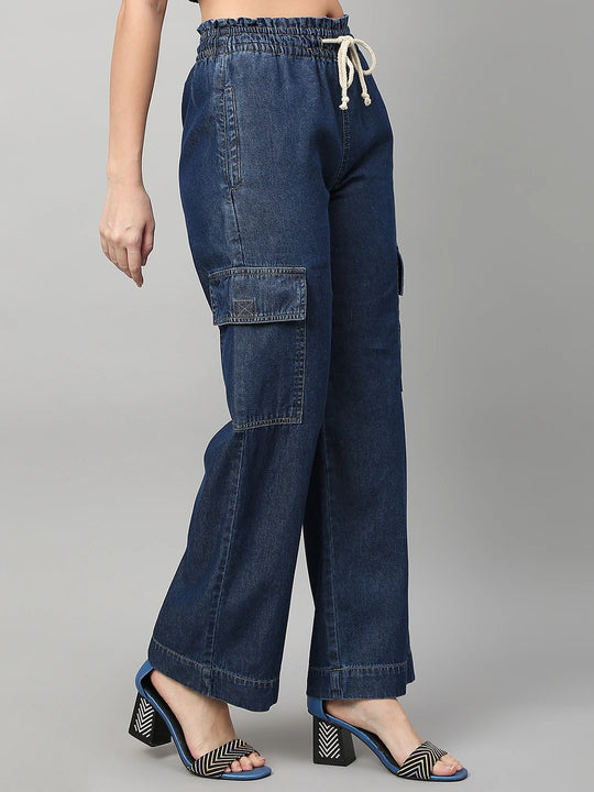 TARAMA HIgh Rise Wide Leg Jeans