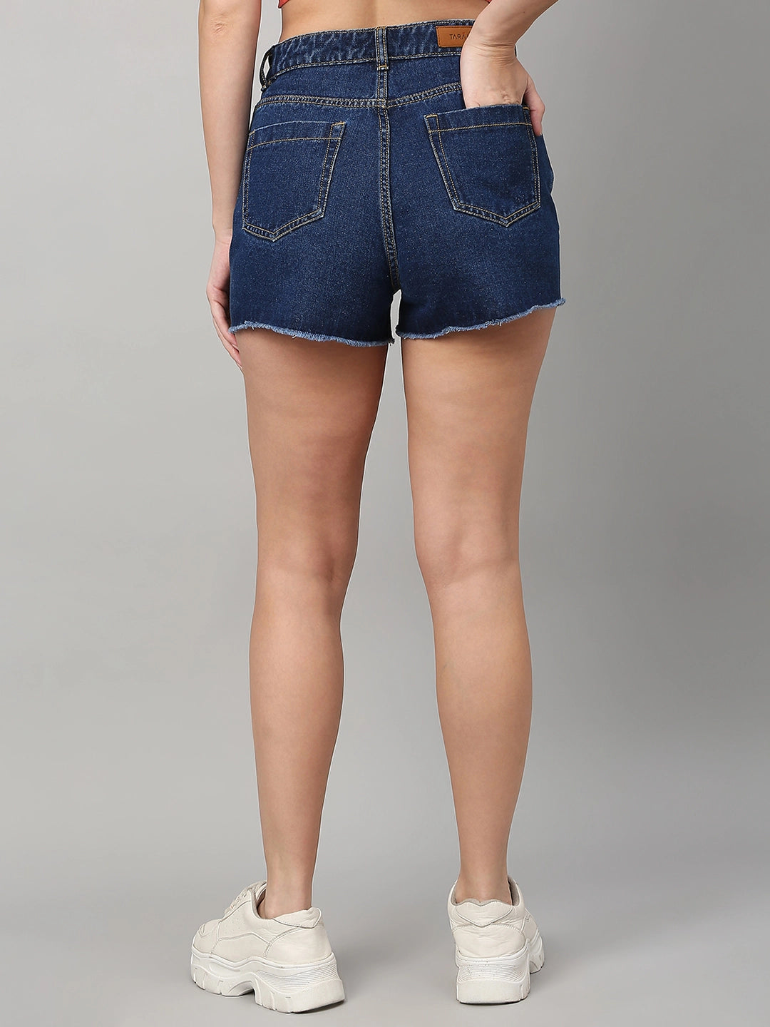 TARAMA High Rise Shorts TARAMA JEANS