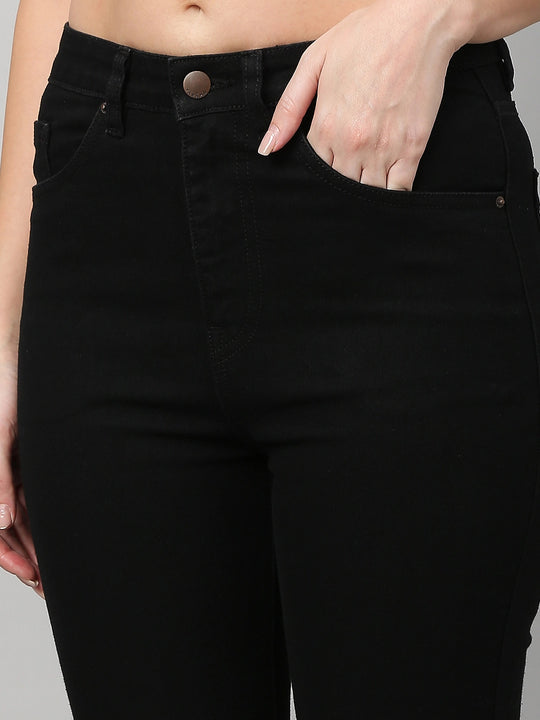 TARAMA High Rise Boot Cut Jeans TARAMA JEANS
