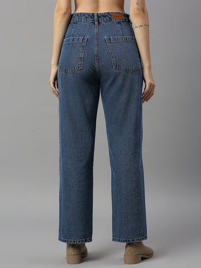 TARAMA High Rise Wide Leg Jeans