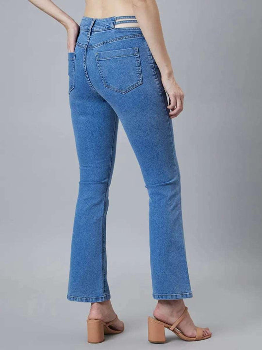 TARAMA High Rise Boot Cut Tarama Jeans