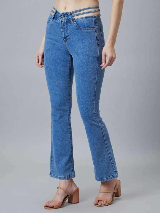 TARAMA High Rise Boot Cut Tarama Jeans