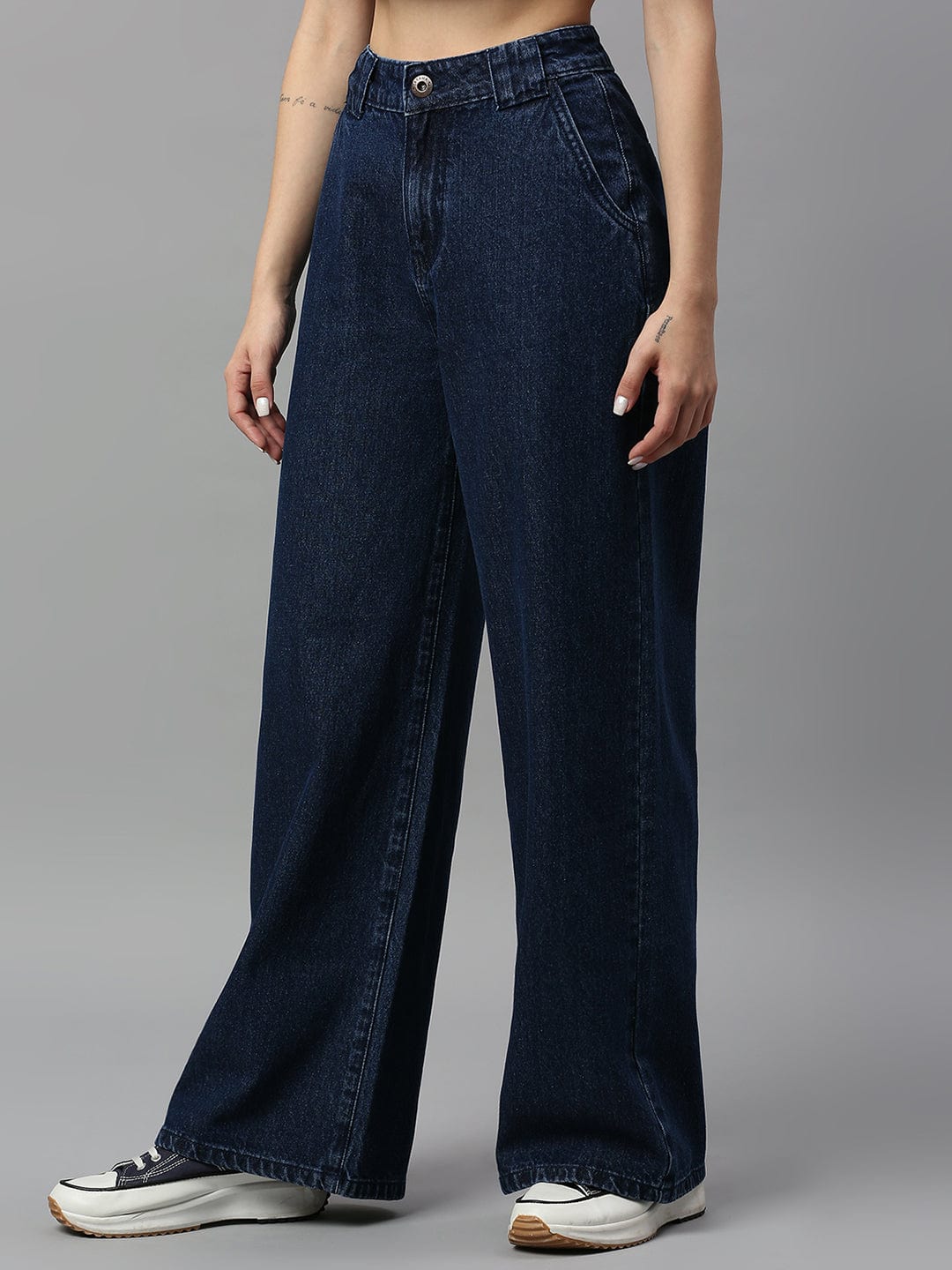 TARAMA High Rise Wide Jeans