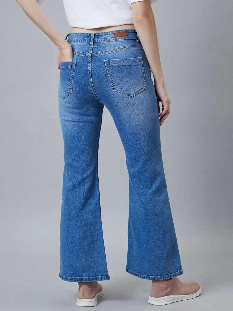 TARAMA High Rise Flare Fit Tarama Jeans