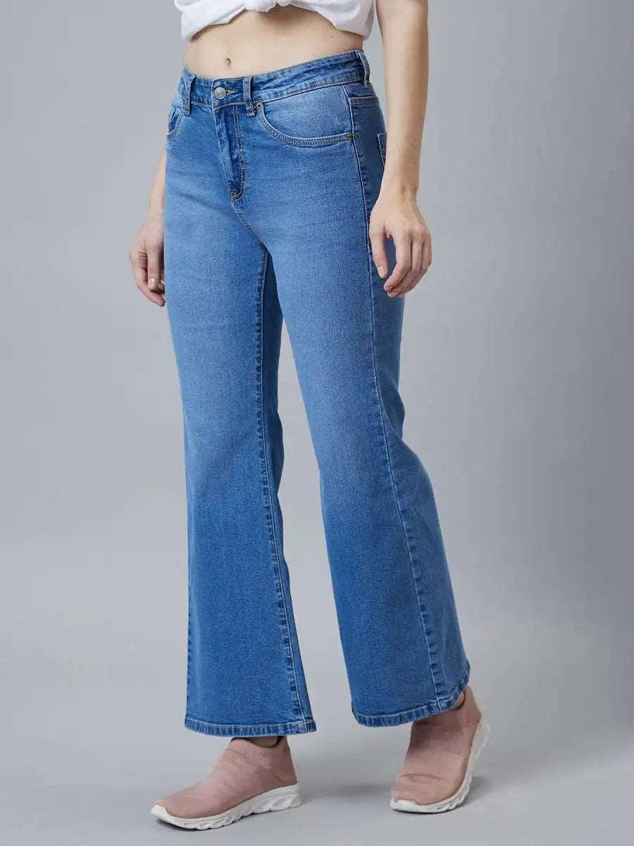 TARAMA High Rise Flare Fit Tarama Jeans
