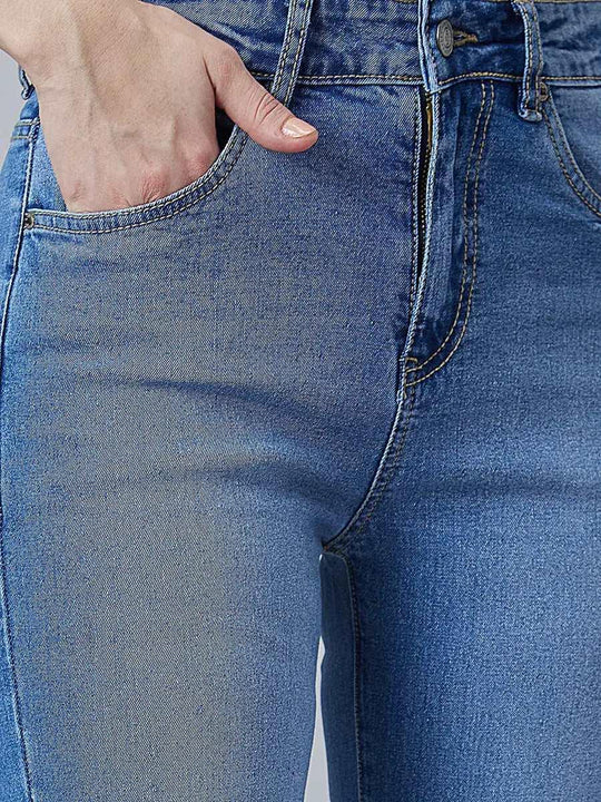 TARAMA High Rise Flare Fit Tarama Jeans