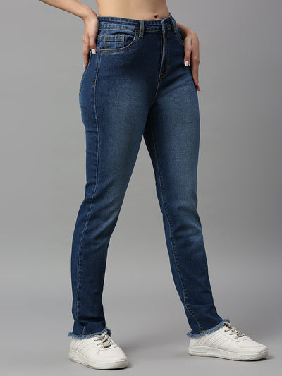 TARAMA High Rise Slim Fit Jeans