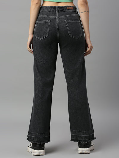 TARAMA High Rise Wide Leg Jeans