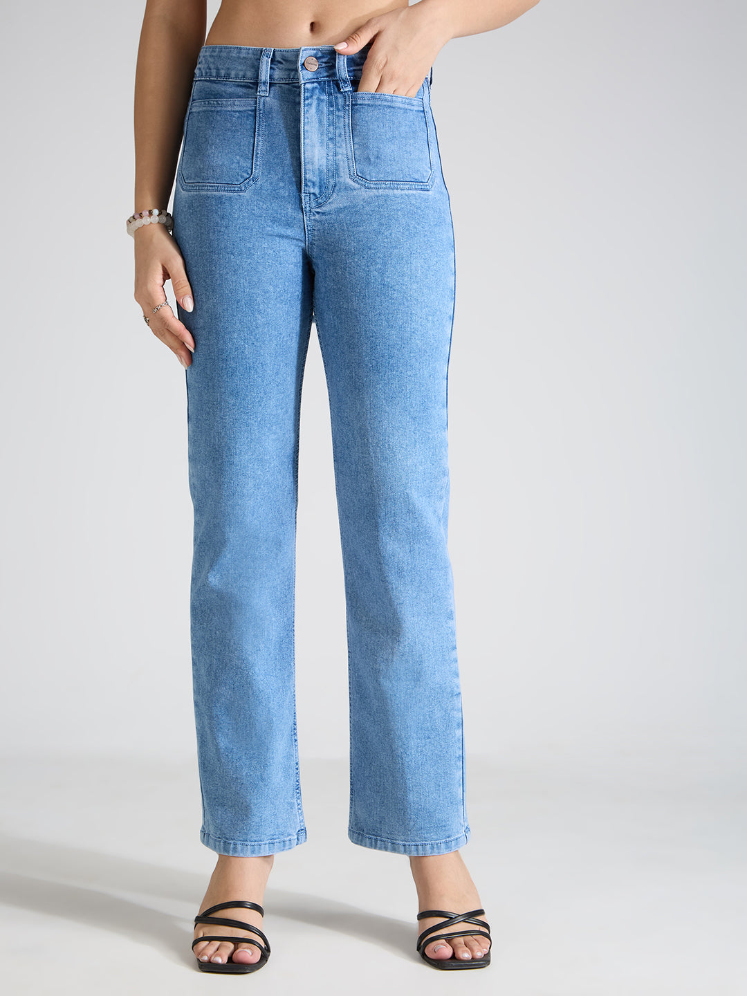 TARAMA High Rise Straight Fit