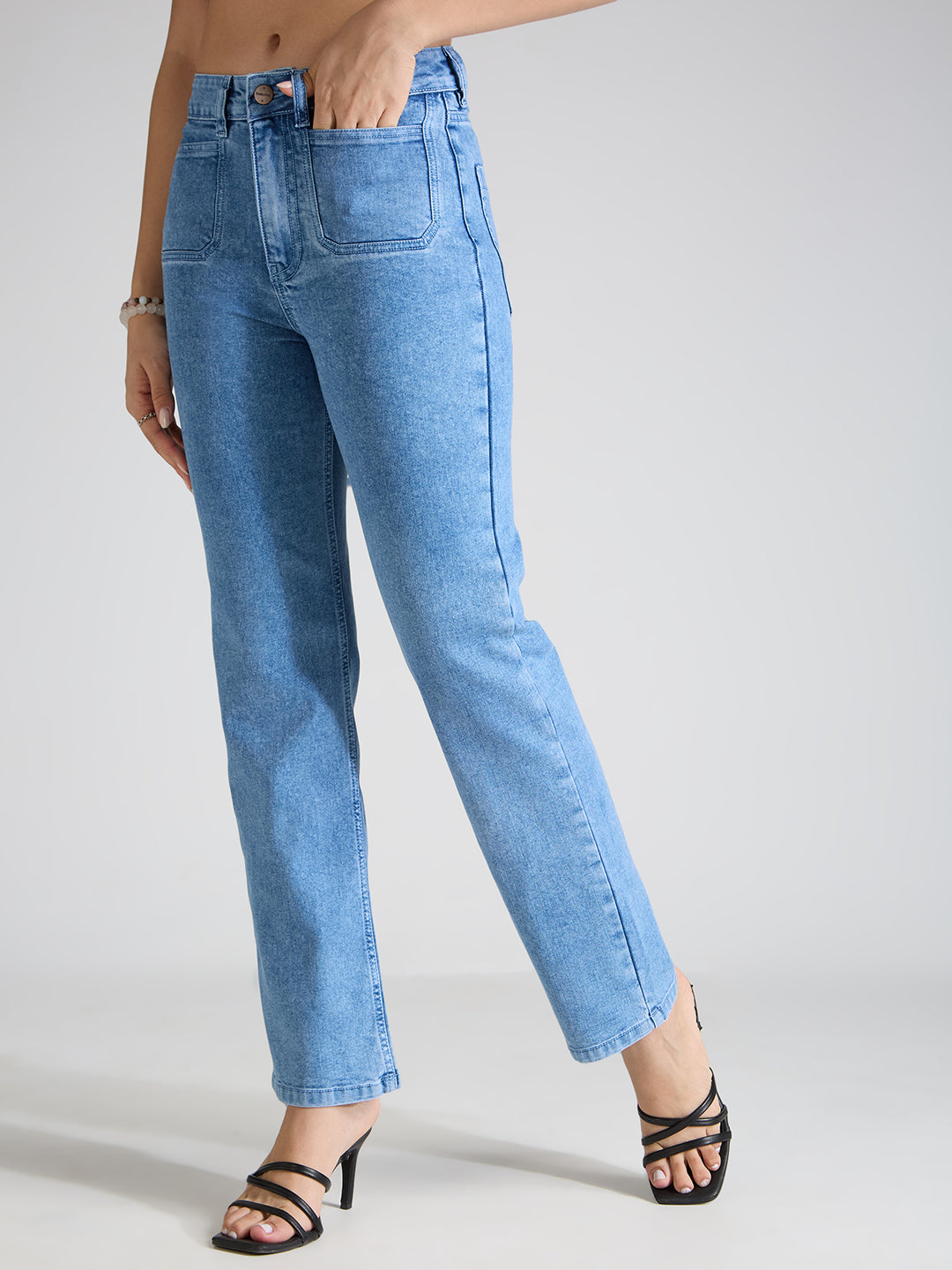 TARAMA High Rise Straight Fit