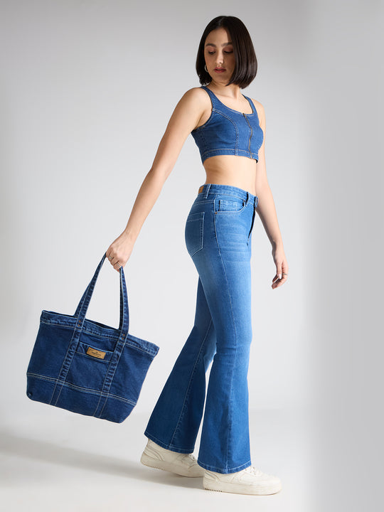 TARAMA High Rise Flare Fit