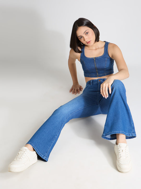 TARAMA High Rise Flare Fit