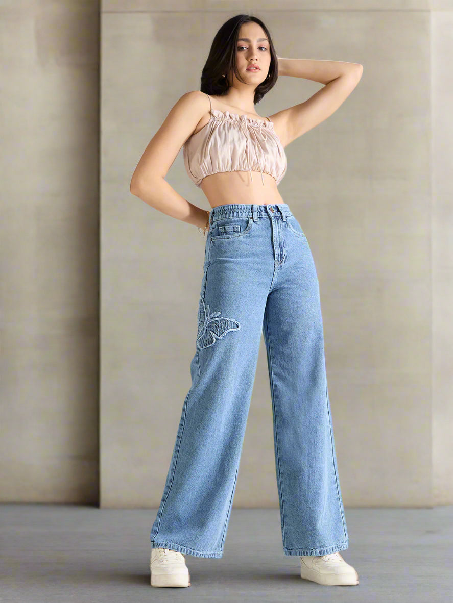 TARAMA High Rise Wide Leg