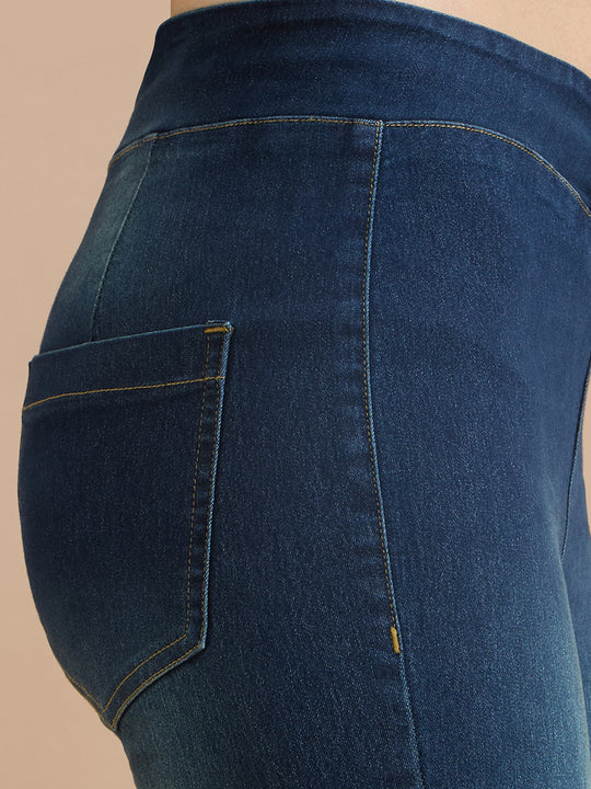 TARAMA Mid Rise Pull On Flare Fit
