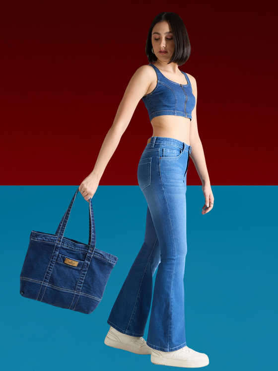 TARAMA High Rise Flare Fit
