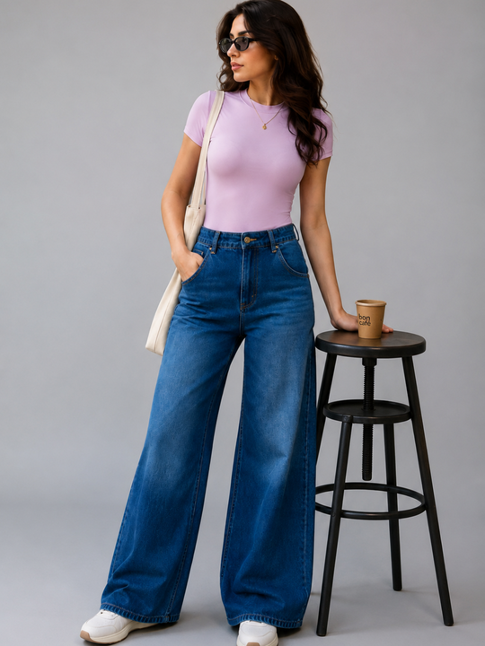 Retro Flared Jeans
