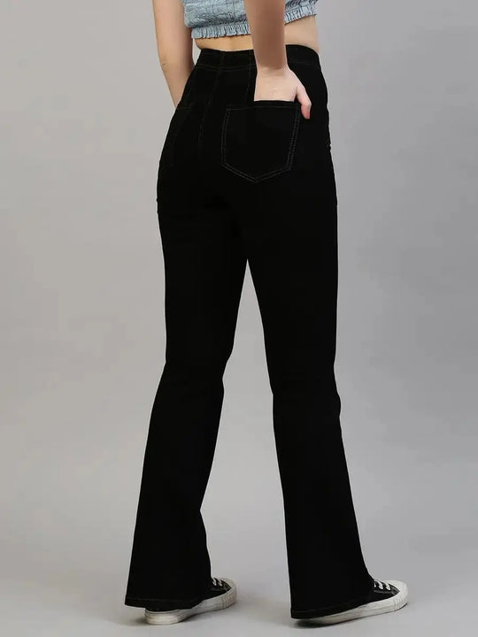 TARAMA High Rise Flare Fit Tarama Jeans 